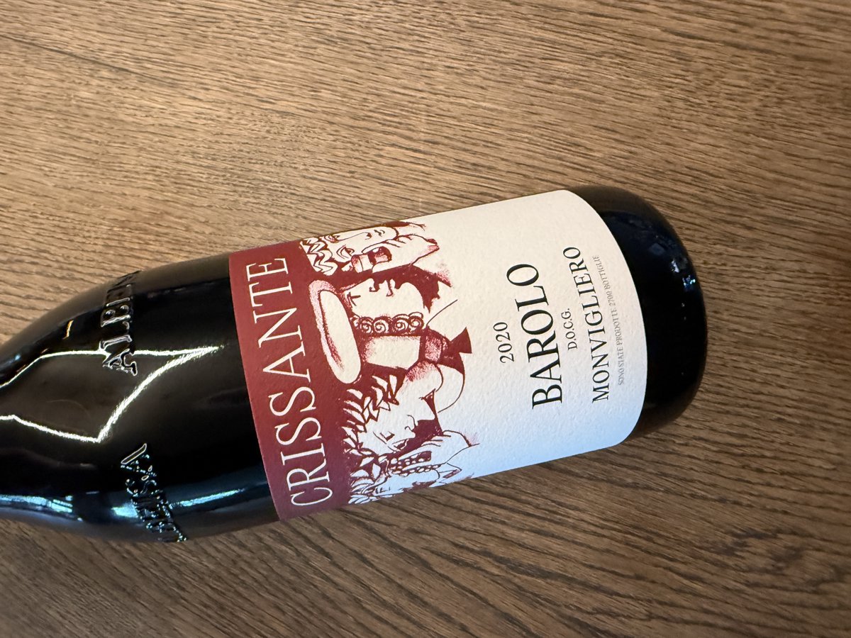 BAROLO MONVIGLIERO 2020 DOCG 0.75L. 14.5vol. Crissante La Morra